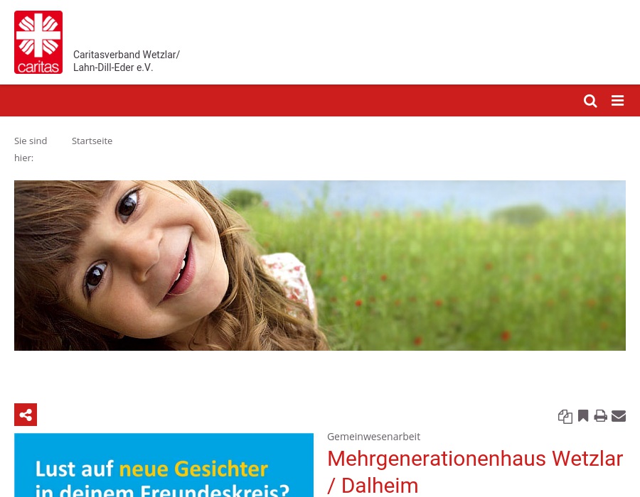 Caritasverband Wetzlar/Lahn-Dill-Eder e.V. Tagespflege