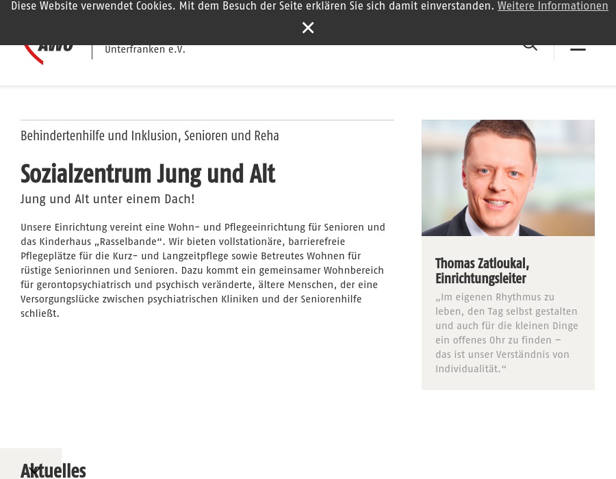 Gerontopsychiatrische  Modellpflegeeinrichtung