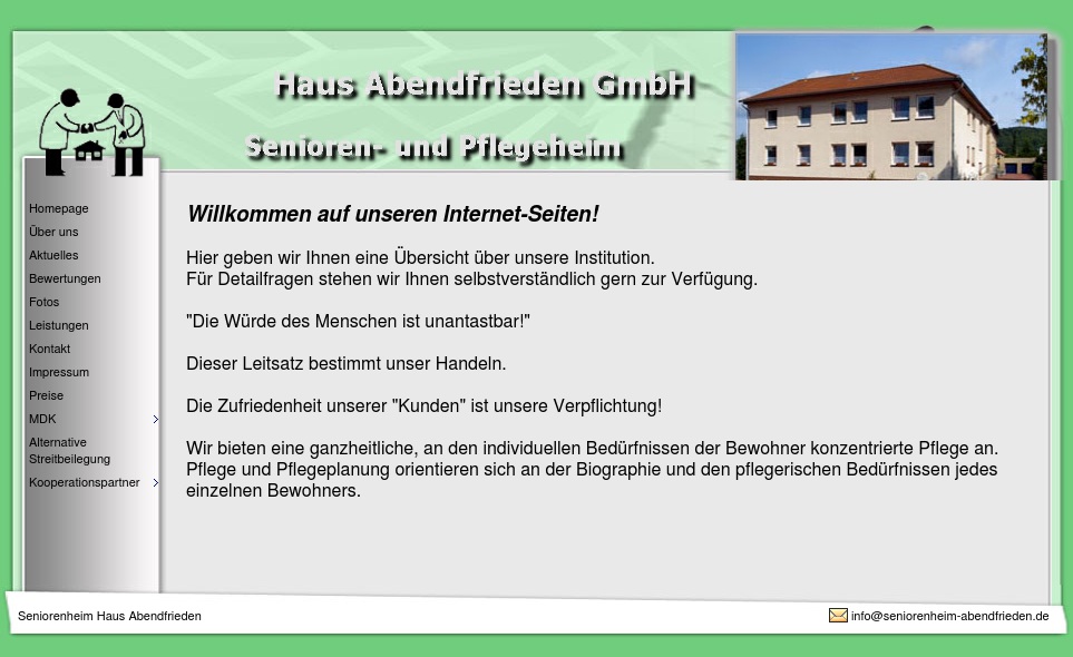 Haus Abendfrieden GmbH Senioren- und Pflegeheim