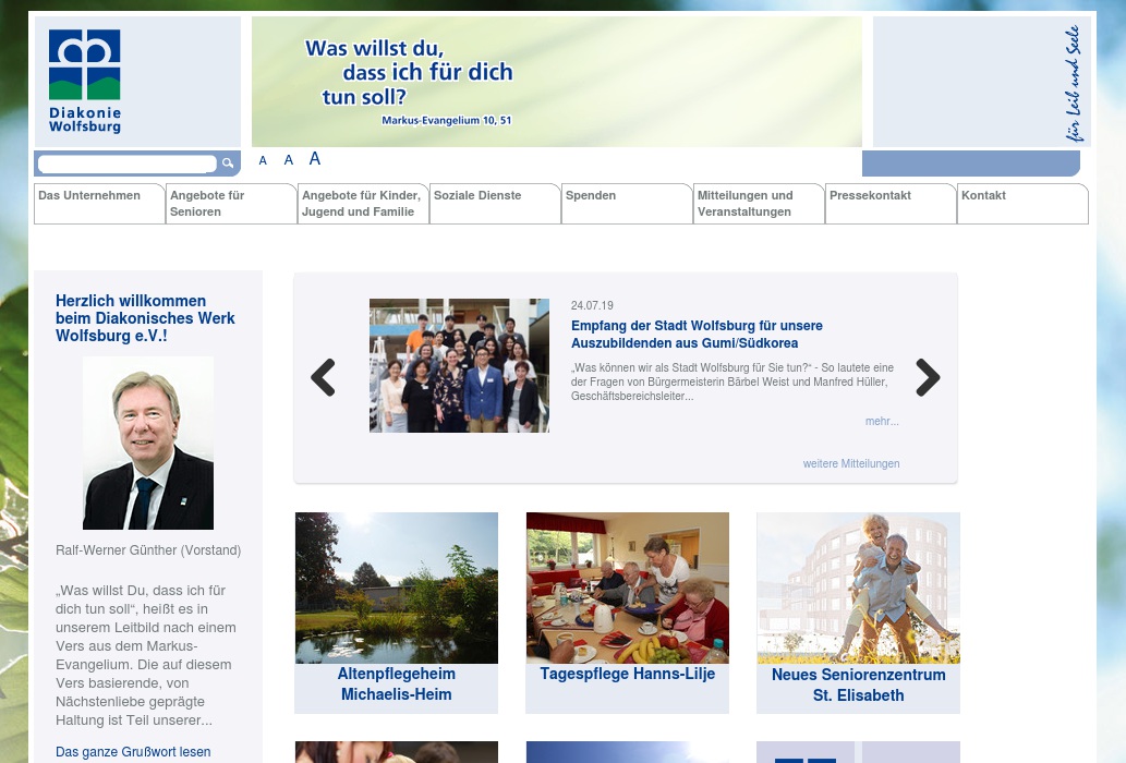 Diakonisches Werk Wolfsburg e.V. Seniorenzentrum Johannes Paul II