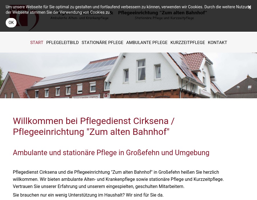 Pflegeeinrichtung "Zum Alten Bahnhof"