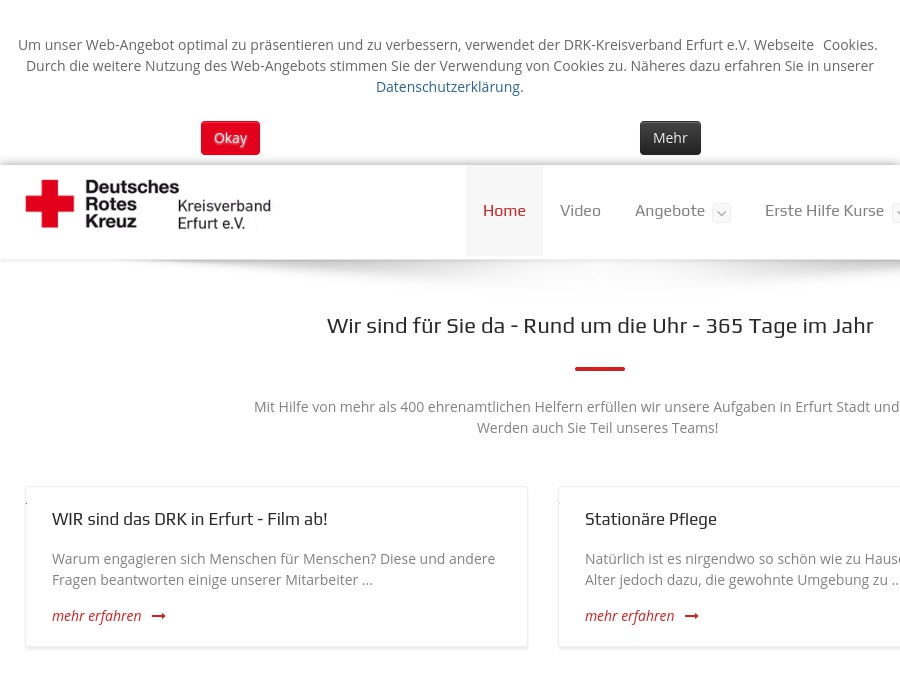 Deutsches Rotes Kreuz Kreisverband Erfurt e.V. Tagespflege Hochheim