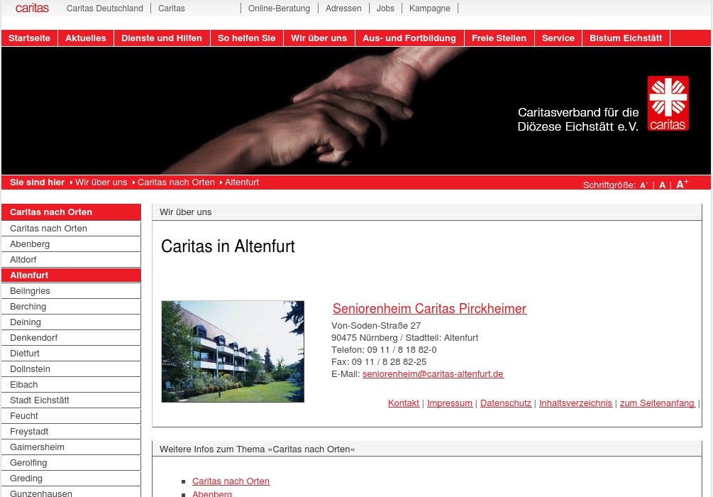 Seniorenheim Caritas-Pirckheimer