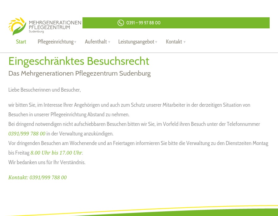 Mehrgenerationen Pflegezentrum Sudenburg 