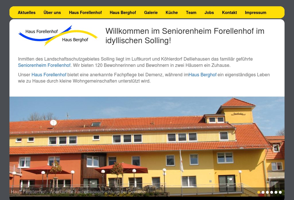 Seniorenheim Forellenhof Betriebsgesellschaft mbH Tagespflege