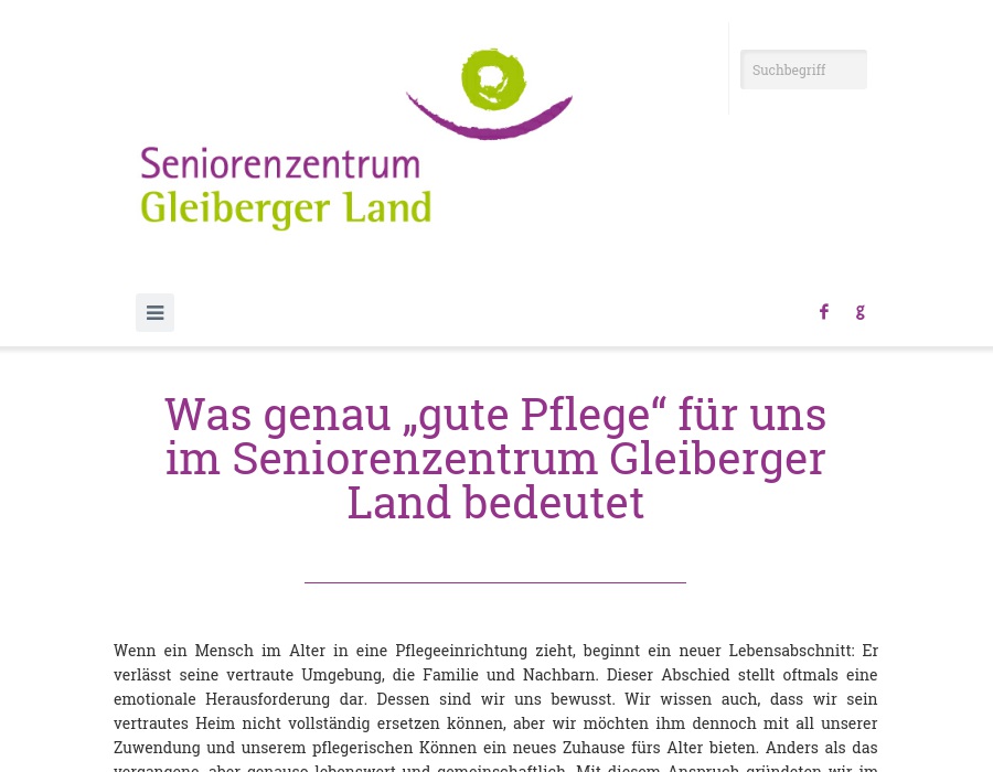 Seniorenzentrum Gleiberger Land GmbH