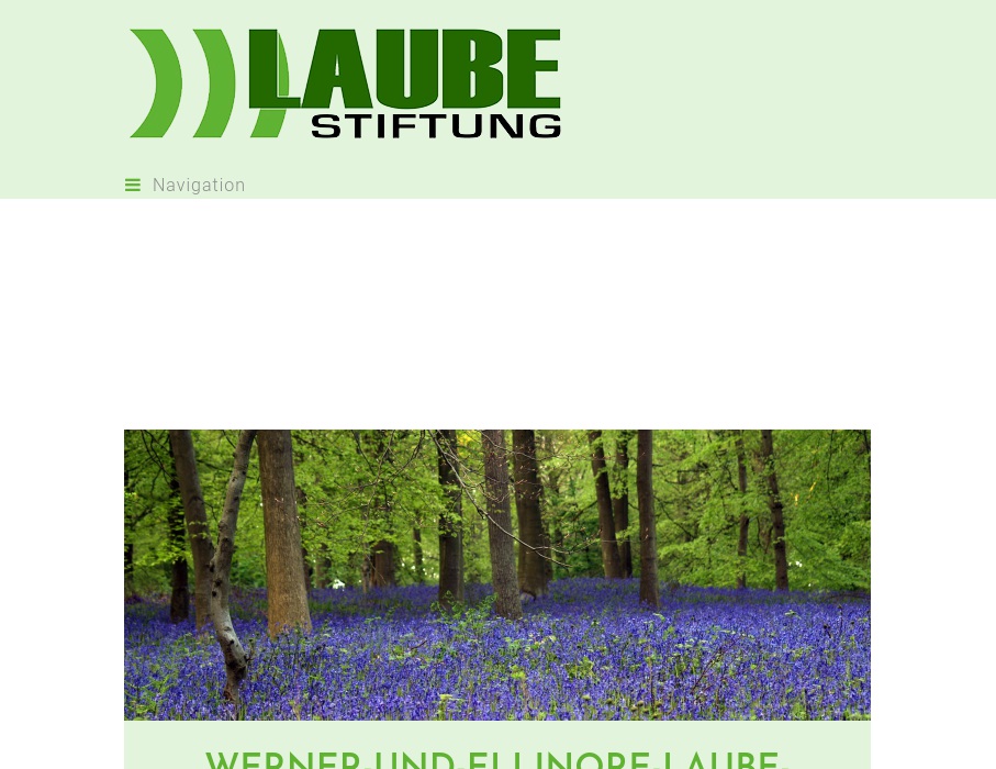 Werner- und Ellinore-Laube Stiftung