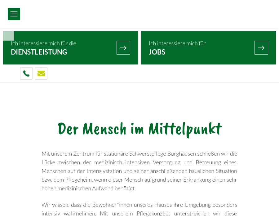 ZesS Zentrum für stationäre Schwerstpflege Burghausen Phase F