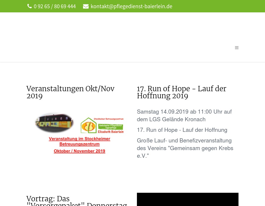 Tagespflege Elisabeth Baierlein