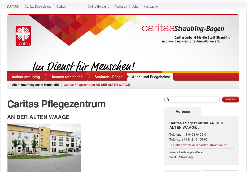 Caritas Pflegezentrum AN DER ALTEN WAAGE