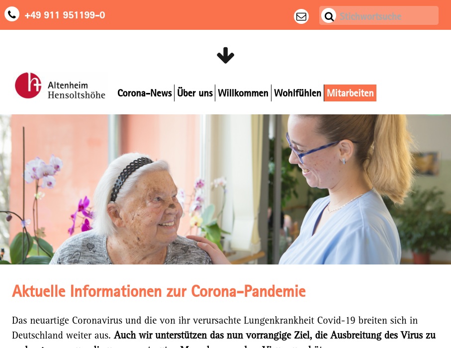 Altenheim Hensoltshöhe der Stiftung  Hensoltshöhe gGmbH