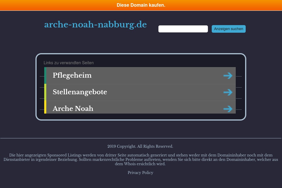 BRK-Senioren-Wohn-und Pflegeheim  "Arche Noah"