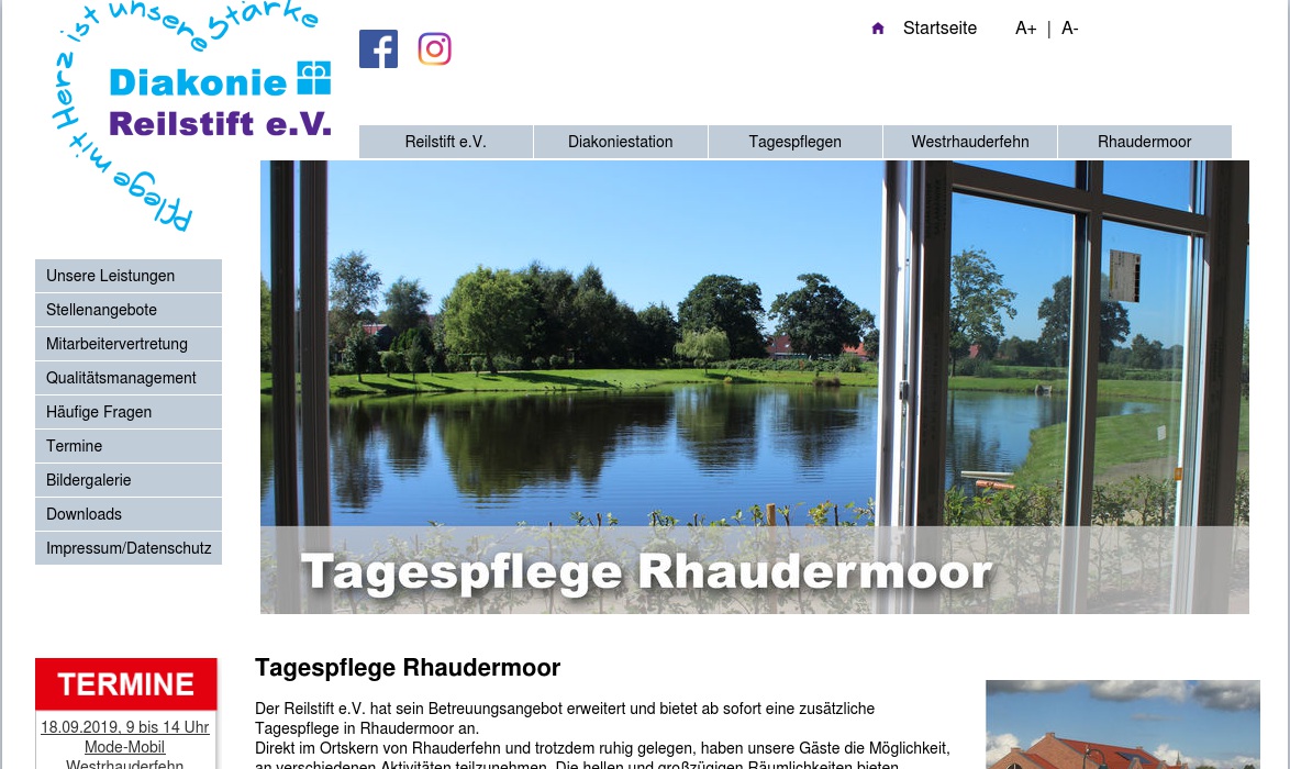 Tagespflege -Ev. Seniorenzentrum Rhaudermoor