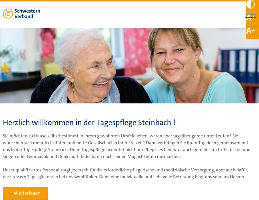 Schwesternverband Ambulante Pflege gGmbH Tagespflege Steinbach
