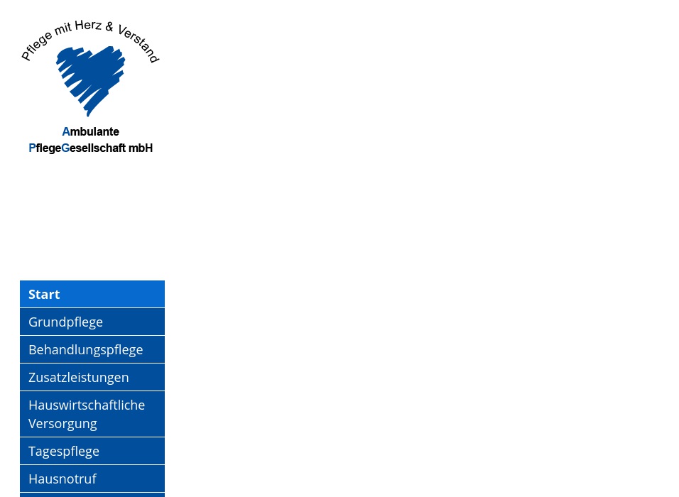 Ambulante Pflegegesellschaft Tagespflege