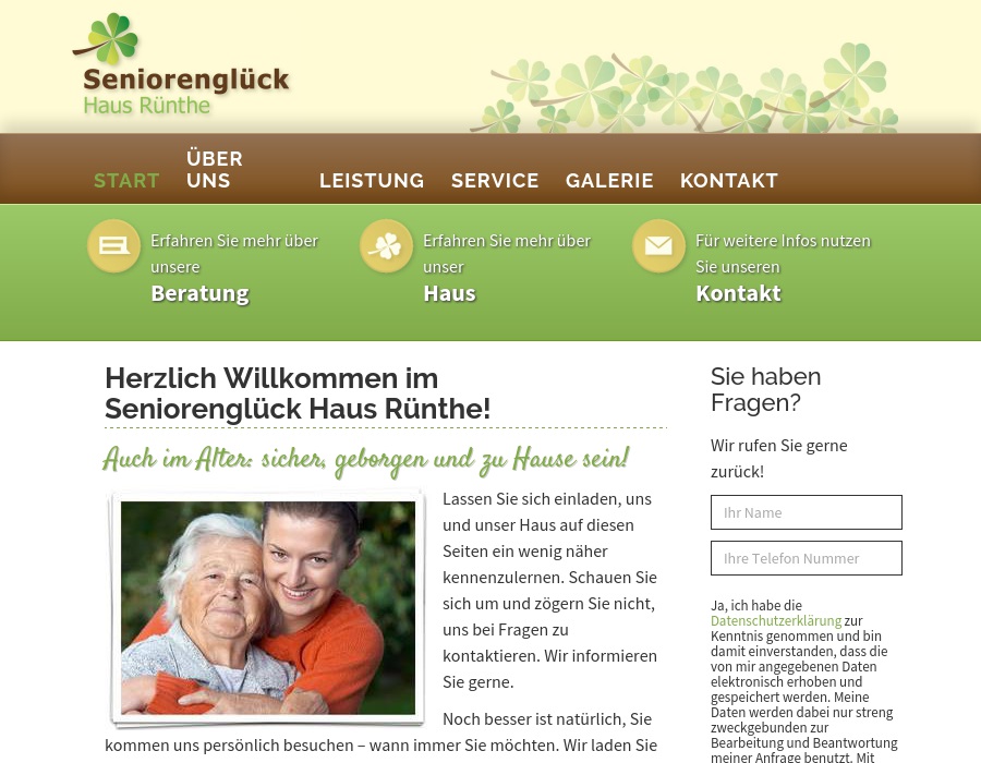 Seniorenglück "Haus Rünthe"