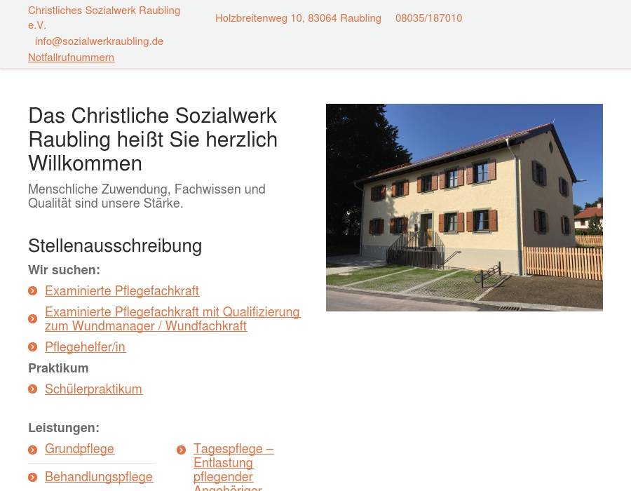 Christliches Sozialwerk Raubling e.V.
