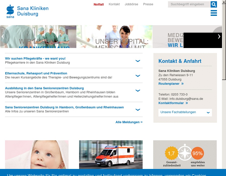 Sana Seniorenzentrum Großenbaum