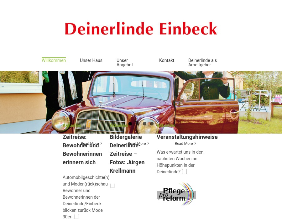 Deinerlinde Einbeck- Senioren- und Pflegezentrum gemeinnützige GmbH Deinerlinde-Die Tagespflege