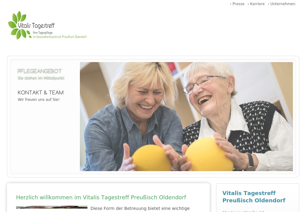 Vitalis Tagestreff Preußisch Oldendorf