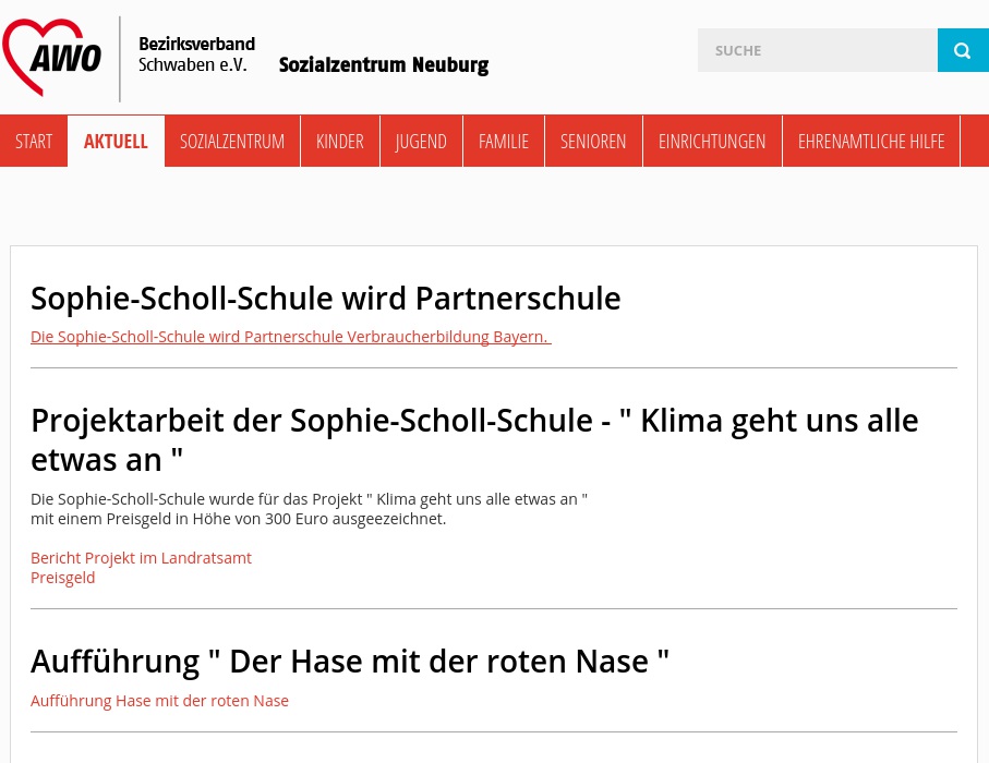 AWO Seniorenheim Neuburg