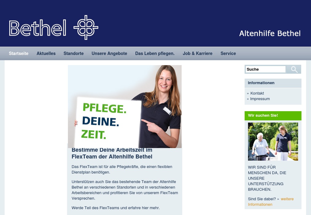 Pflegezentrum Lohmannshof - Integrierte Tagespflege