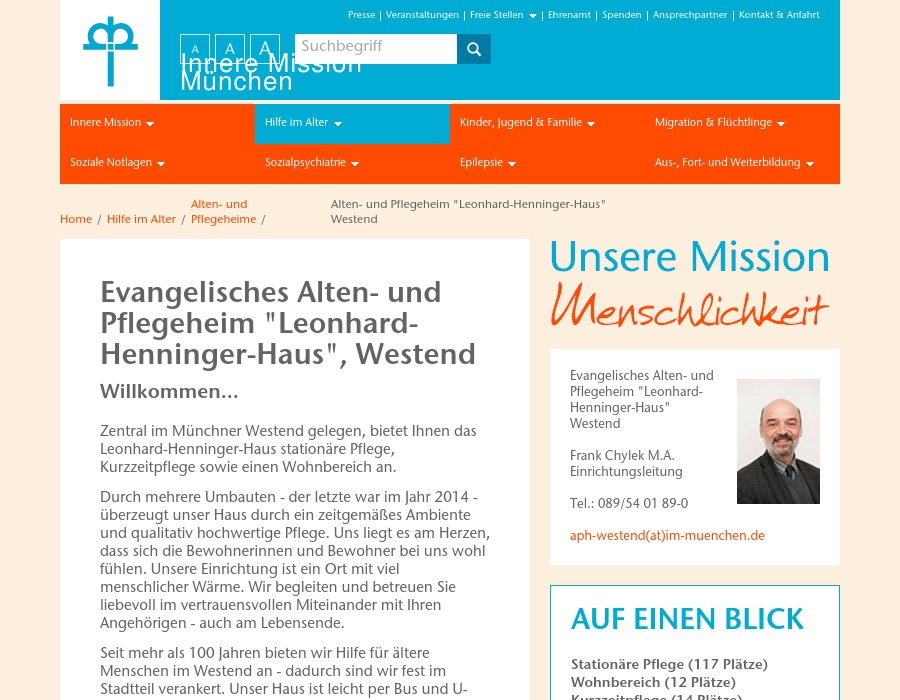 Ev. Alten-und Pflegeheim Leonard-Henninger-Haus