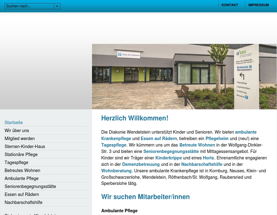 Diakonie Wendelstein stationäre Pflege