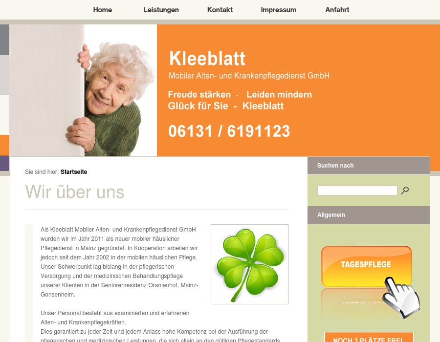 Tagespflege "Kleeblatt"