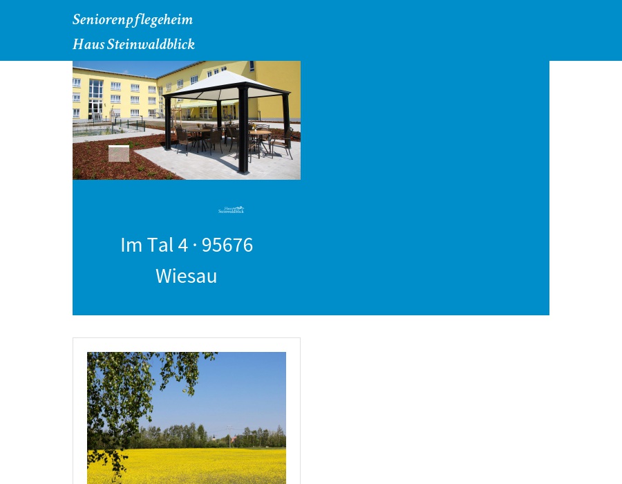 Seniorenpflegeheim Haus Steinwaldblick