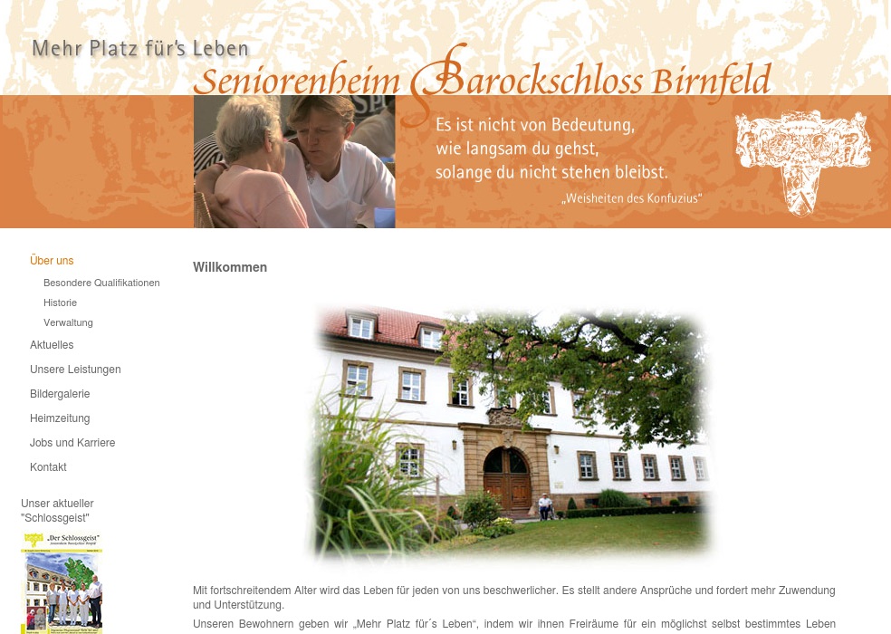 Seniorenheim "Barockschloss Birnfeld"