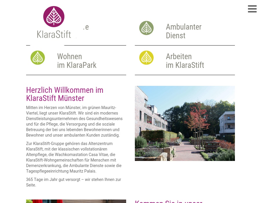 Altenzentrum Klarastift