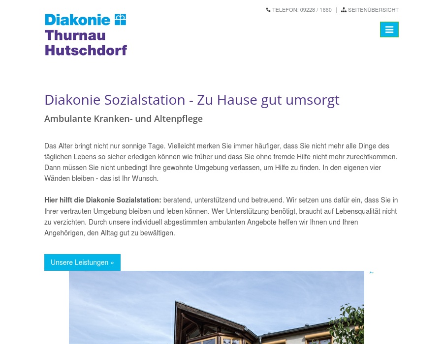 Diakonieverein Thurnau-Hutschdorf e.V. Tagespflege