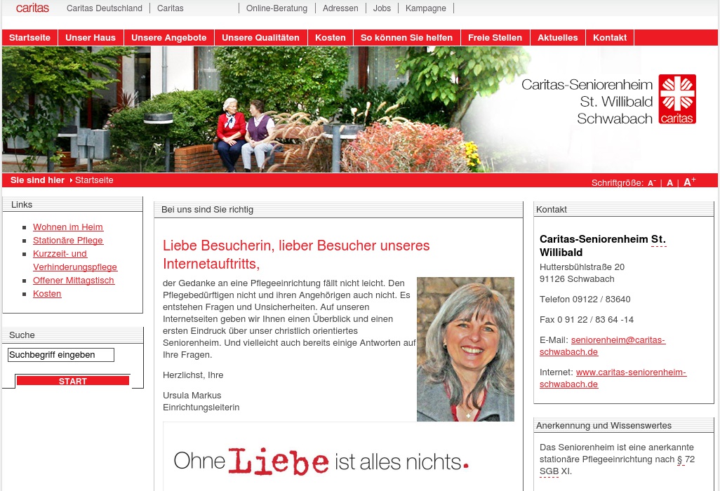 Caritas-Seniorenheim St. Willibald