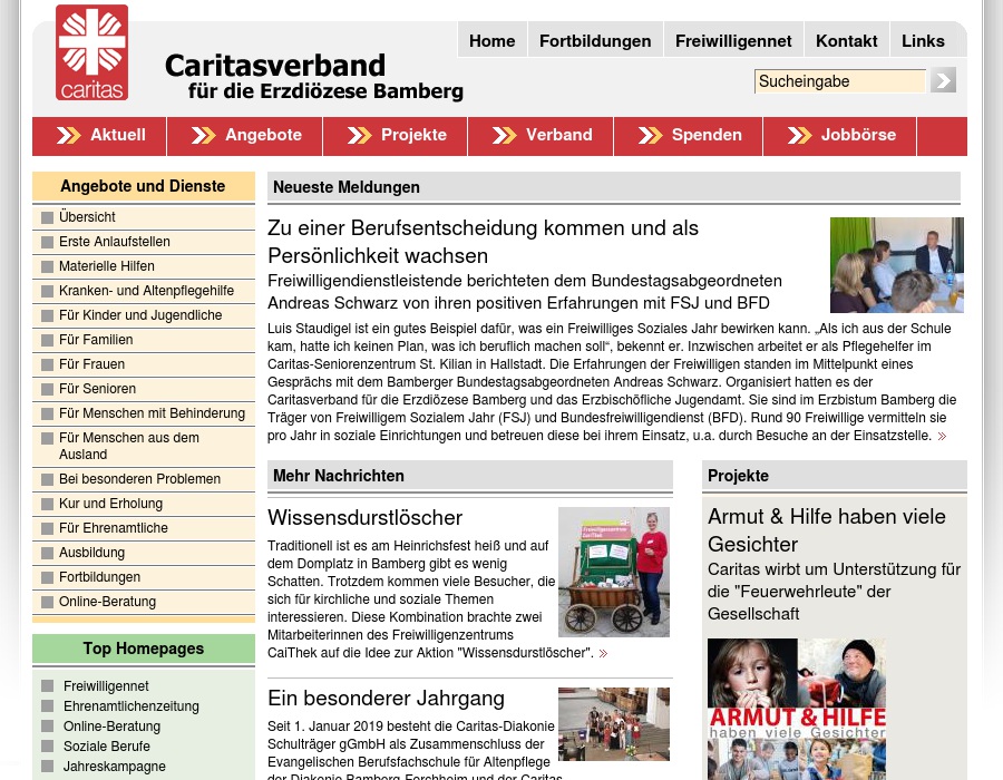 Caritas Seniorentagespflegestätte Bamberg