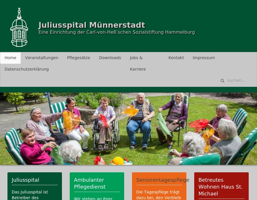 Seniorentagespflege Juliusspital