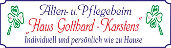 Logo: Alten- u. Pflegeheim "Haus Gotthard-Karstens" GmbH