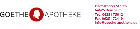 Logo: Goethe-Apotheke