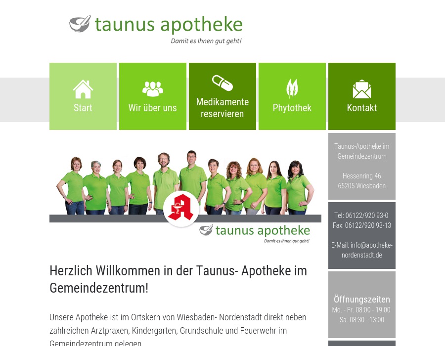 Taunus-Apotheke im Gemeindezentrum