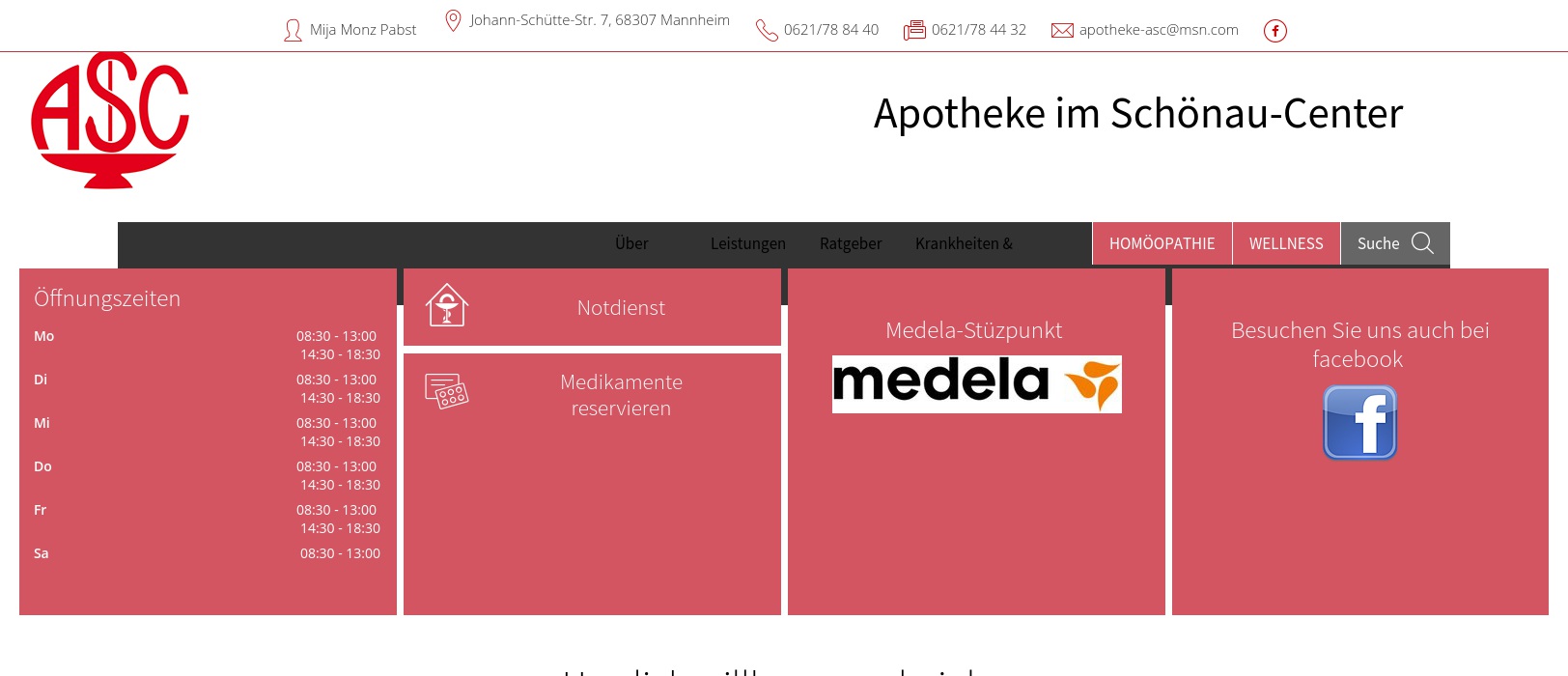 Apotheke im Schönau-Center