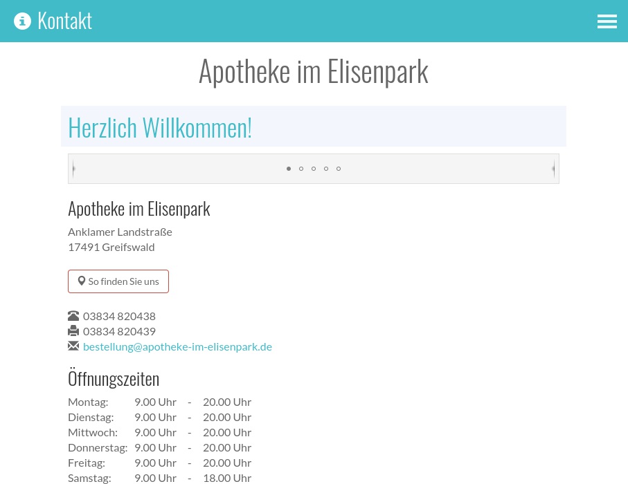 Apotheke im Elisenpark