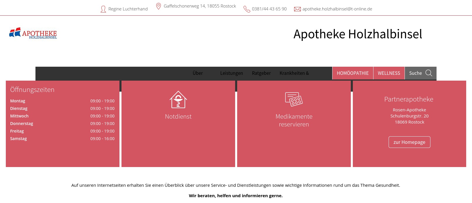 Apotheke Holzhalbinsel