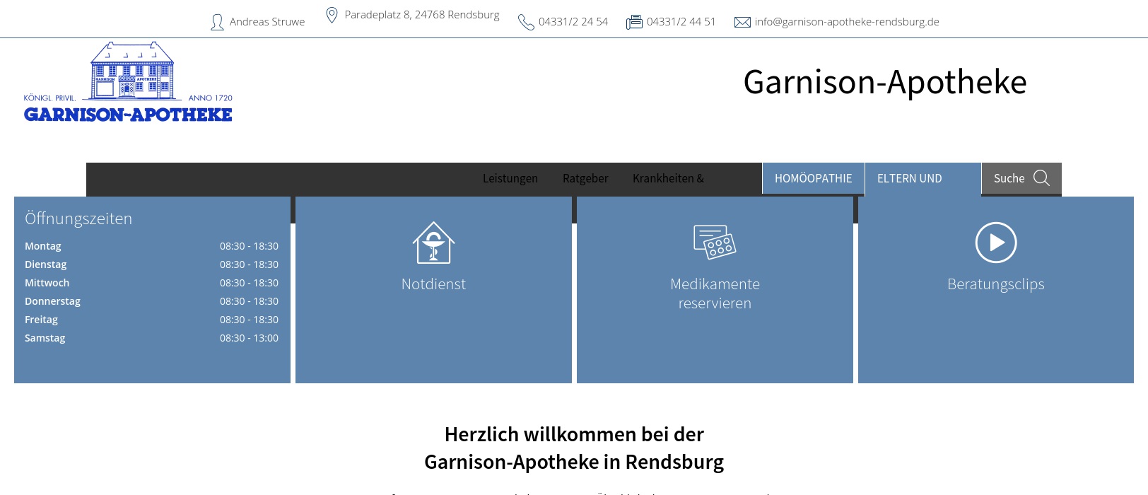 Königl.Privil. Garnison-Apotheke