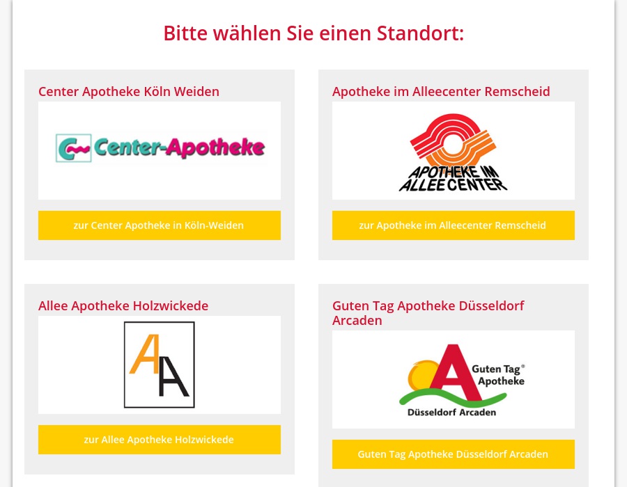 Apotheke im Allee-Center