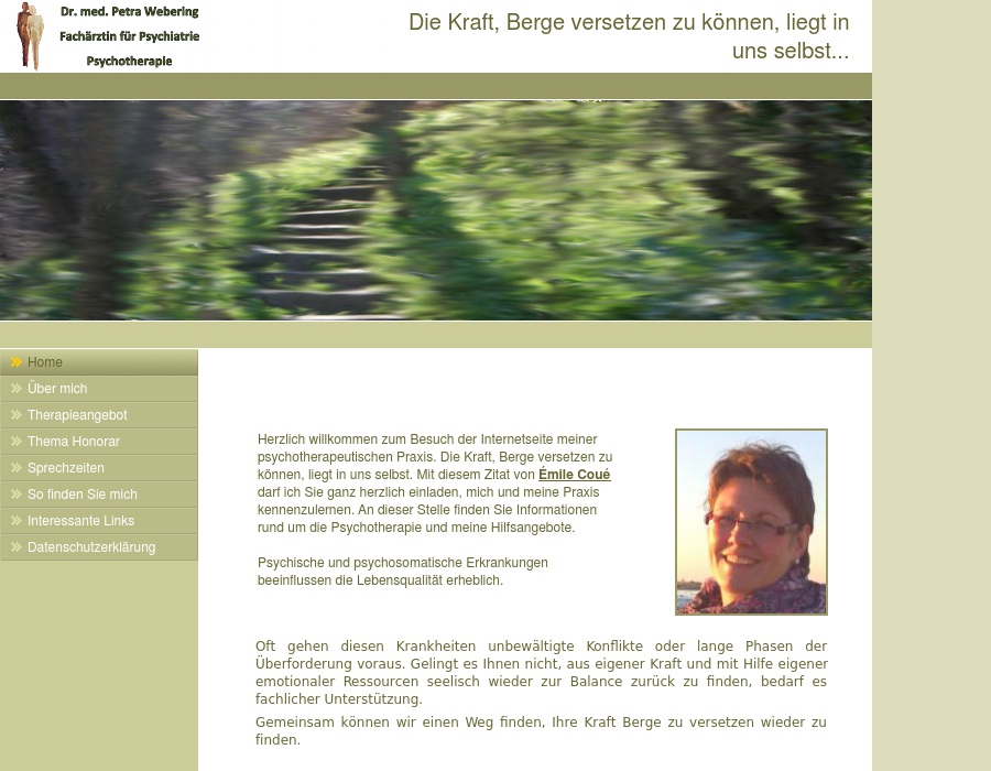 Webering Petra Dr. Praxis für Psychotherapie