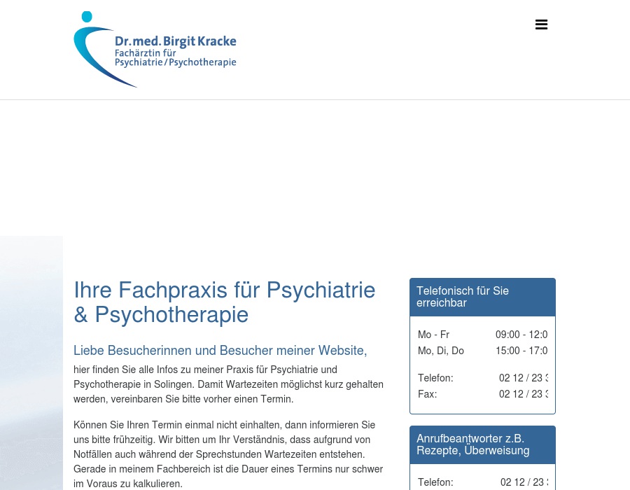 Praxiszentrum Solingen, Dr.med. Birgit Kracke, Ali Kaya