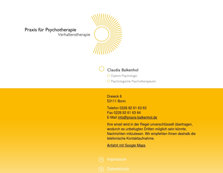 Balkenhol, Claudia Dipl.-Psychologe