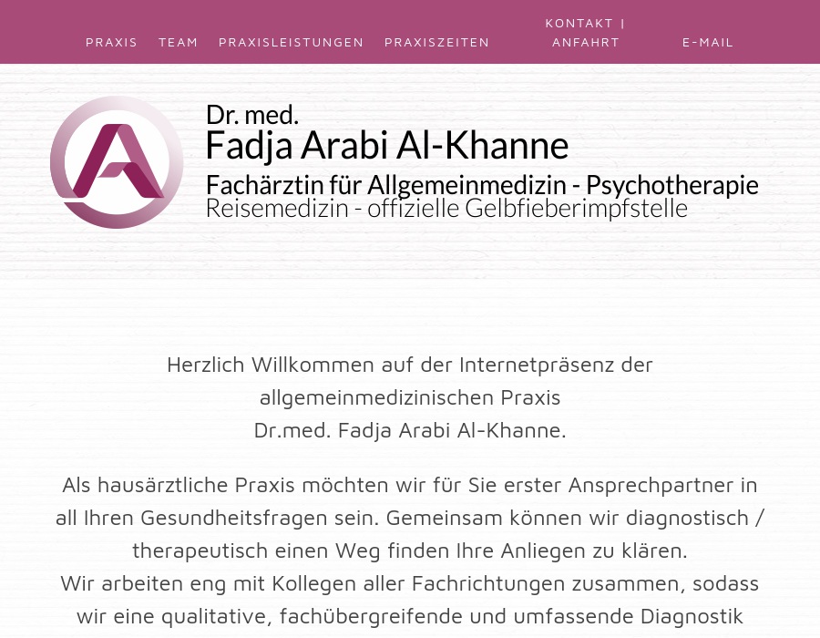 Arabi Al-Khanne Fadja Dr. med.