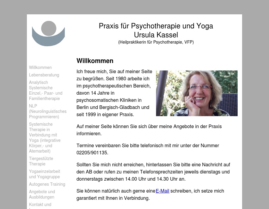 Kassel Ursula Praxis für Psychotherapie u. Yoga