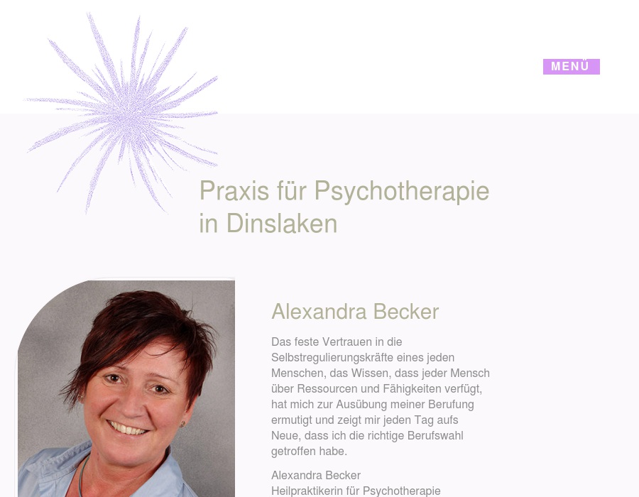 Praxis für Psychotherapie Alexandra Becker